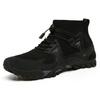 Unisex Hiking Shoes Outdoor Trail Running Sneakers High-Top Breathable Mesh Walking Boots Fall