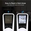 Digital Display Electrical Energy Monitor Socket LCD Screen Power Meter Power Analyzer  Home Use