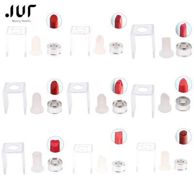 12,1 mm 1/3 STKS set Siliconen Lippenstift Mal Aluminium Ring Vormhouder Doe-het-zelf Schoonheid Lippenstift Mal Handgemaakt Lippenstift Maakgereedschap