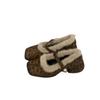 Fashion Coarse Heel Bag Head Mary Jane Shoes 2025 New French Temperament Elegant Suede Word Plush Lazy Fluffy Shoes