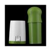 Green 4-in-1 Herb Grinder, Spice Mill & Shredder Parsley Chopper and Cheese Grater for Kitchen