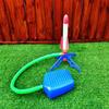 Children Toy Gifts Kids Outdoor Rocket Foot Pump Air Pressing Soaring Suit Jumps Powered Launcher Game Kid Friendly Entertaining Fun Play Safe