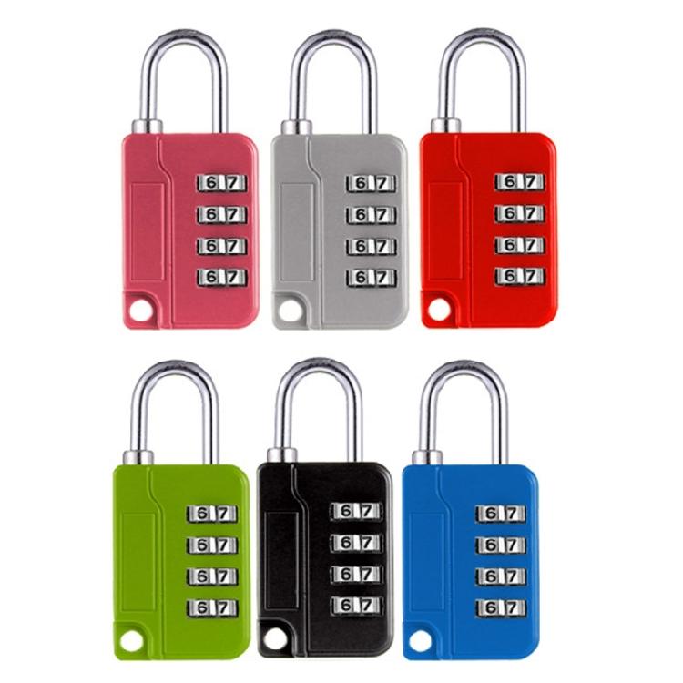 4Digit Combination Lock Small Padlock Portable Password Lock Luggage Lock