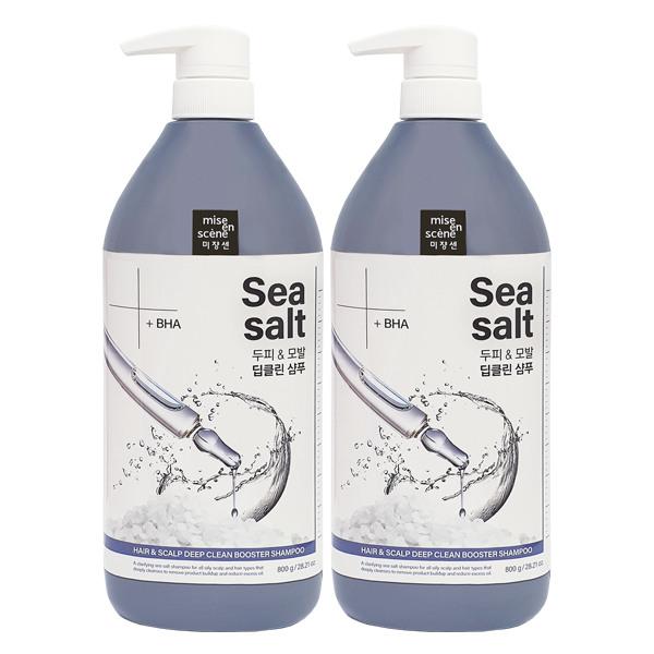 

mise en scène Hair & Scalp Deep Clean Booster Shampoo 800g x2