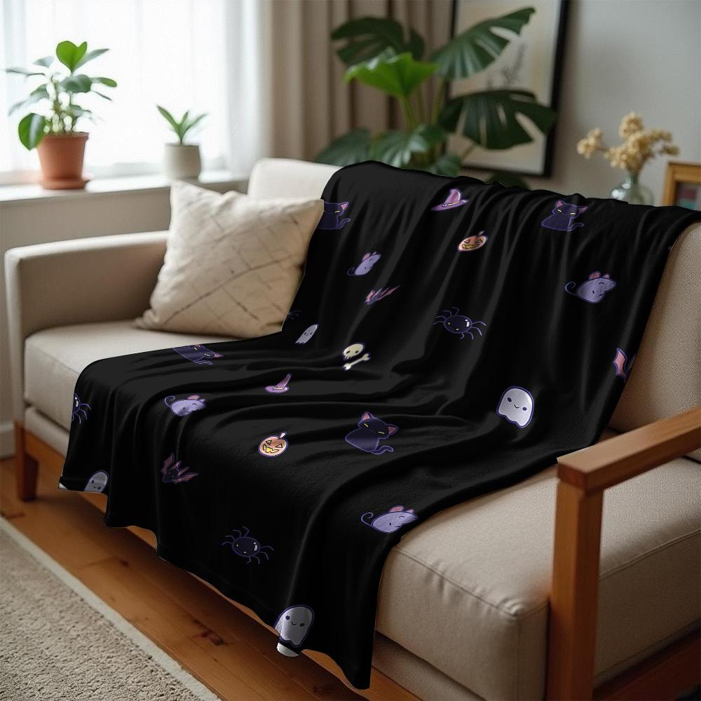 Süße Marienkäfer Weiche Flanelldecke Atmungsaktige Warme Überwurfdecke für Büro Auto Sofa Kinderzimmer Geburtstag Weihnachtsgeschenk