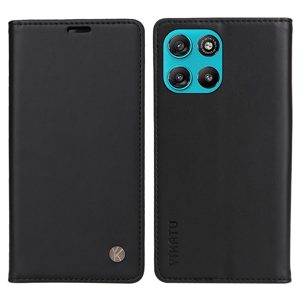 For Motorola Moto G57 Power 5G/Motorola Moto G100 5G (2025)/Motorola Moto G67 Power 5G Phone Cases YIKATU Magnetic Closure PU Leather Mobile Cover