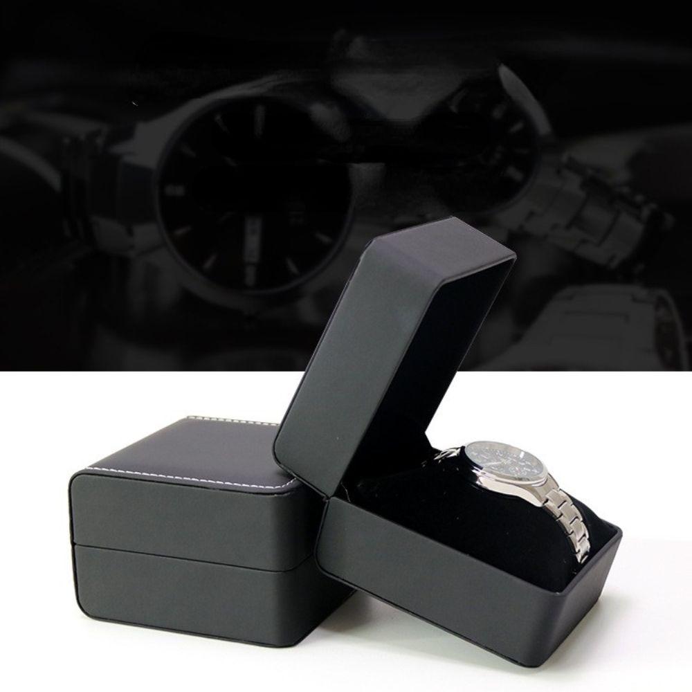 

Woman Man Pu Leather Best Gift Storage Display Watch Organizer Bracelet Box Watch Box Watch Holder