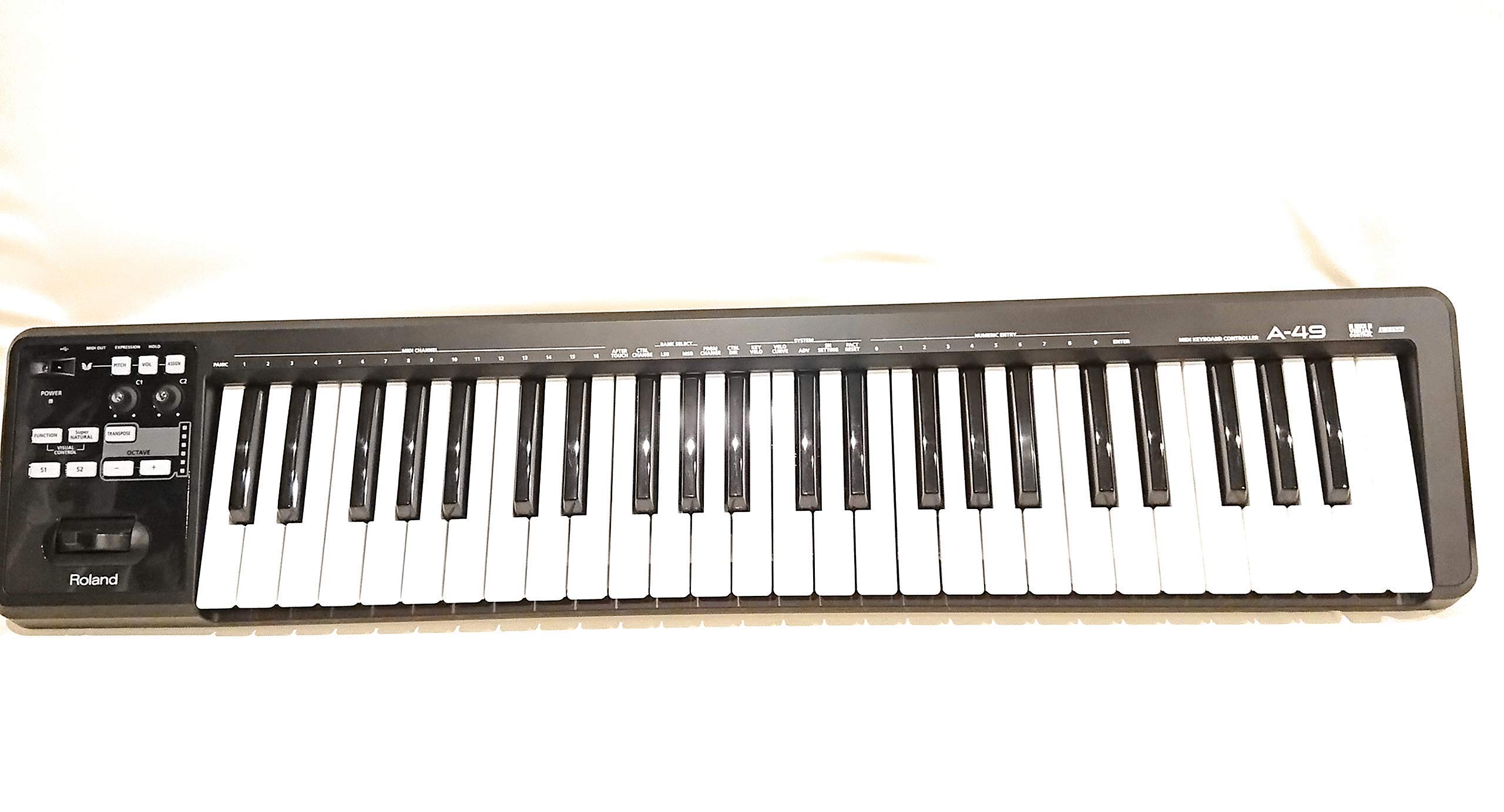 

Roland Roland MIDI keyboard controller A-49-BK black 49 keys