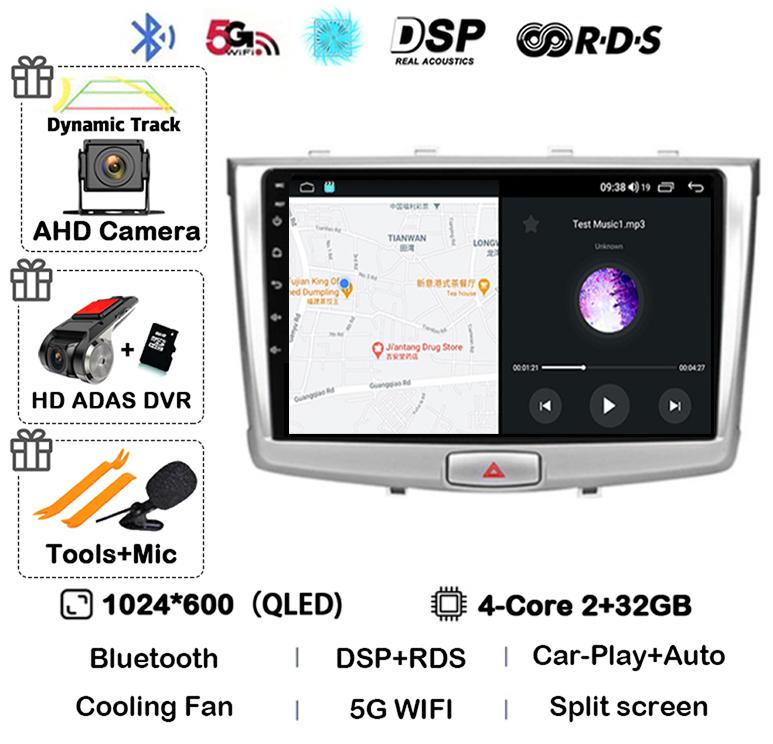 Android 14 Carplay Auto WIFI+4G For GREAT WALL Hover Haval H6 2016 2017 2018 Car Radio Multimedia Player Navigation Stereo GPS