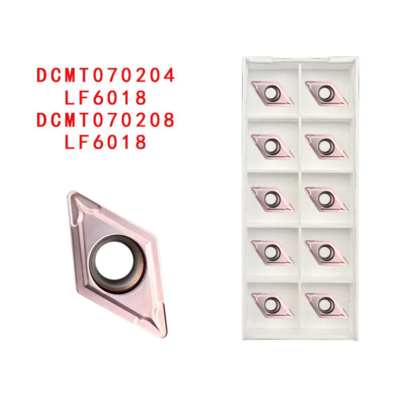DCMT070204 DCMT11T304 VP15TF UE6020 Carbide Insert Internal Turning Tool High Quality CNC Turning Insert Cutting Lathe Tools