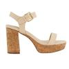 Dune London Womens/Ladies Jarell Leather Platform Block Sandals