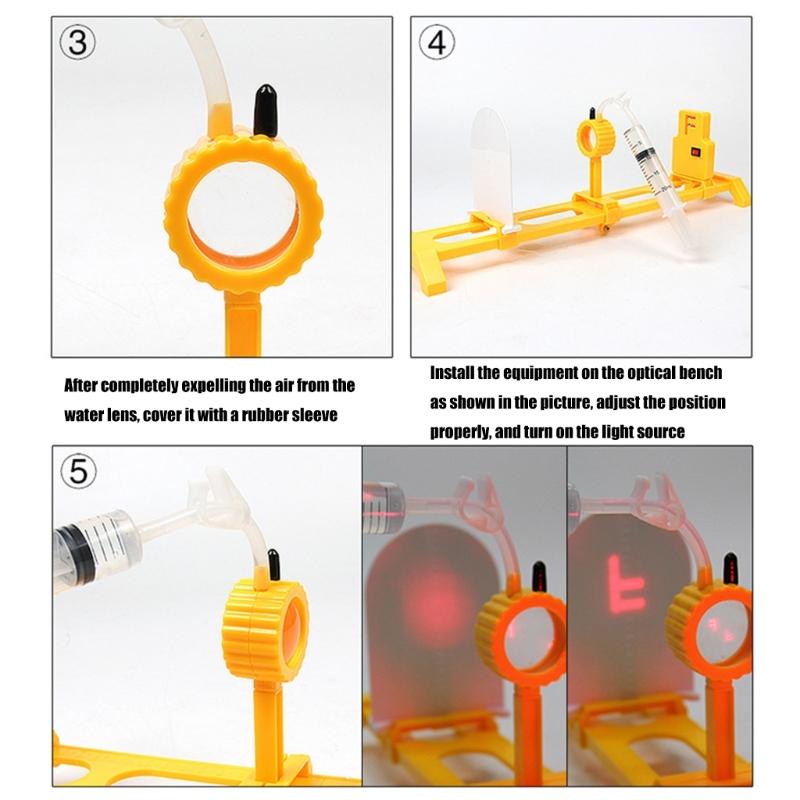 Physics Lab Equipment Tool Set Science Experiment Kits Physics Optics Experiment Set For Optical Physics Education