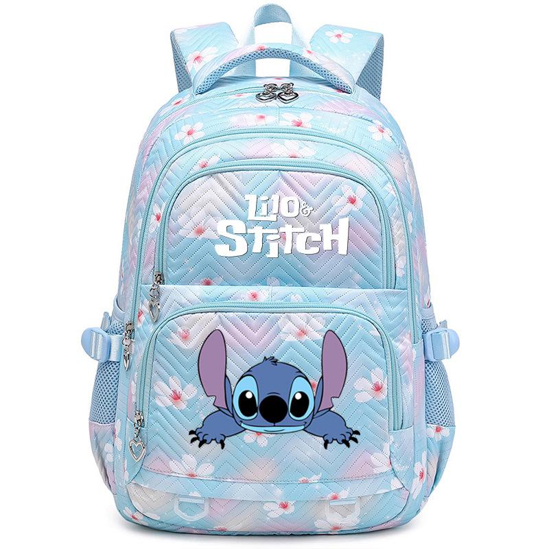 Cartoon Pattern Colorful Foreign Style Backpack Campus Male And Female Students Casual Schoolbag Animation