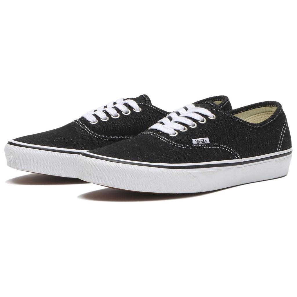 Vans Scarpe da Skate Autentiche Classiche Versatili Sneakers Unisex Denim-Nero VN000D7YBA2