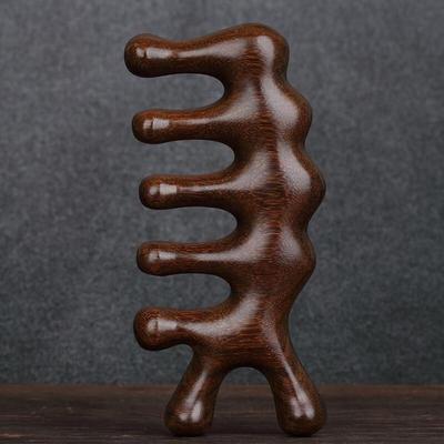 Sandalwood Caterpillar Meridian Massage Comb