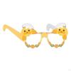 6 Pcs Easter Glasses Frames Bunny Egg Decorations for Party Photo Props,