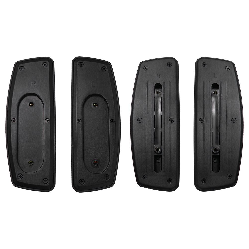 1Pair Easy Installation Office Chair Replacement Armrest with Mounting Hole Fixed/Sliding Mount Desk Chair Arm Pads Ergonomic