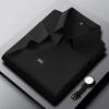 STORN New Men's Casual and Fashionable Solid Color Short Sleeved Polo Shirt Comfortable and Versatile Summer T-shirt
