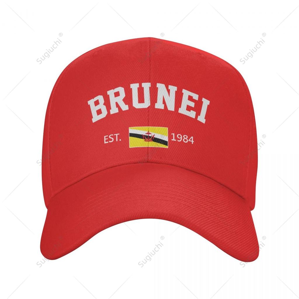 Unisex Baseball Cap Brunei EST Independence Day Wild Sun Shade Peaked Adjustable Outdoor Caps for Unisex Women