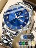 Fashion Military Men Clock Waterproof Luminous Date Week Man Wristwatch Stainless Steel Quartz Watches Male Reloj