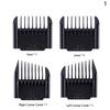 4Pcs/Set Cutting Guide Comb Hairdressing Tool Set Limit Comb Hair Trimmer Shaver