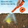 Metal Detector Outdoor Adventure Handheld Metal Detector,Pinpointer Finder Waterproof 360° Side Scan Metal Detector Rod.