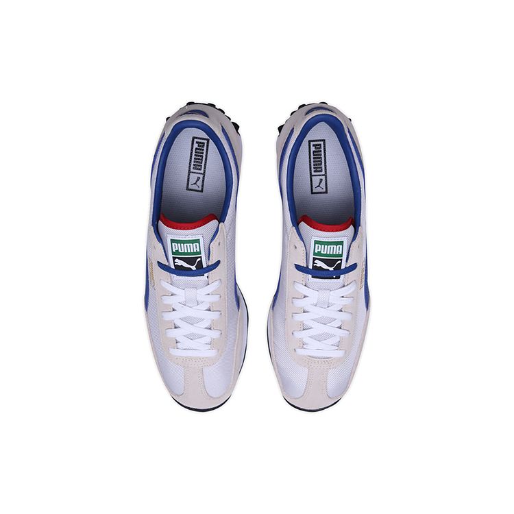 Puma Easy Rider Comfortable Breathable Fabric Two-Layer Cowhide Synthetic Leather Shock Absorbing Non-Slip Low-Top Casual Running Shoes 363129-02