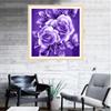 Rose Rhinestone Picture of Crystal Embroidery x30cm