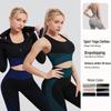 Premium Seamless Zipper Yoga Set: High-Elasticity, Hip-Lifting Fit