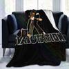 Adriano Celentano Molleggiato Svalutation Azzurro Mito 01 Blanket Sheet Super Soft Mechanical Wash