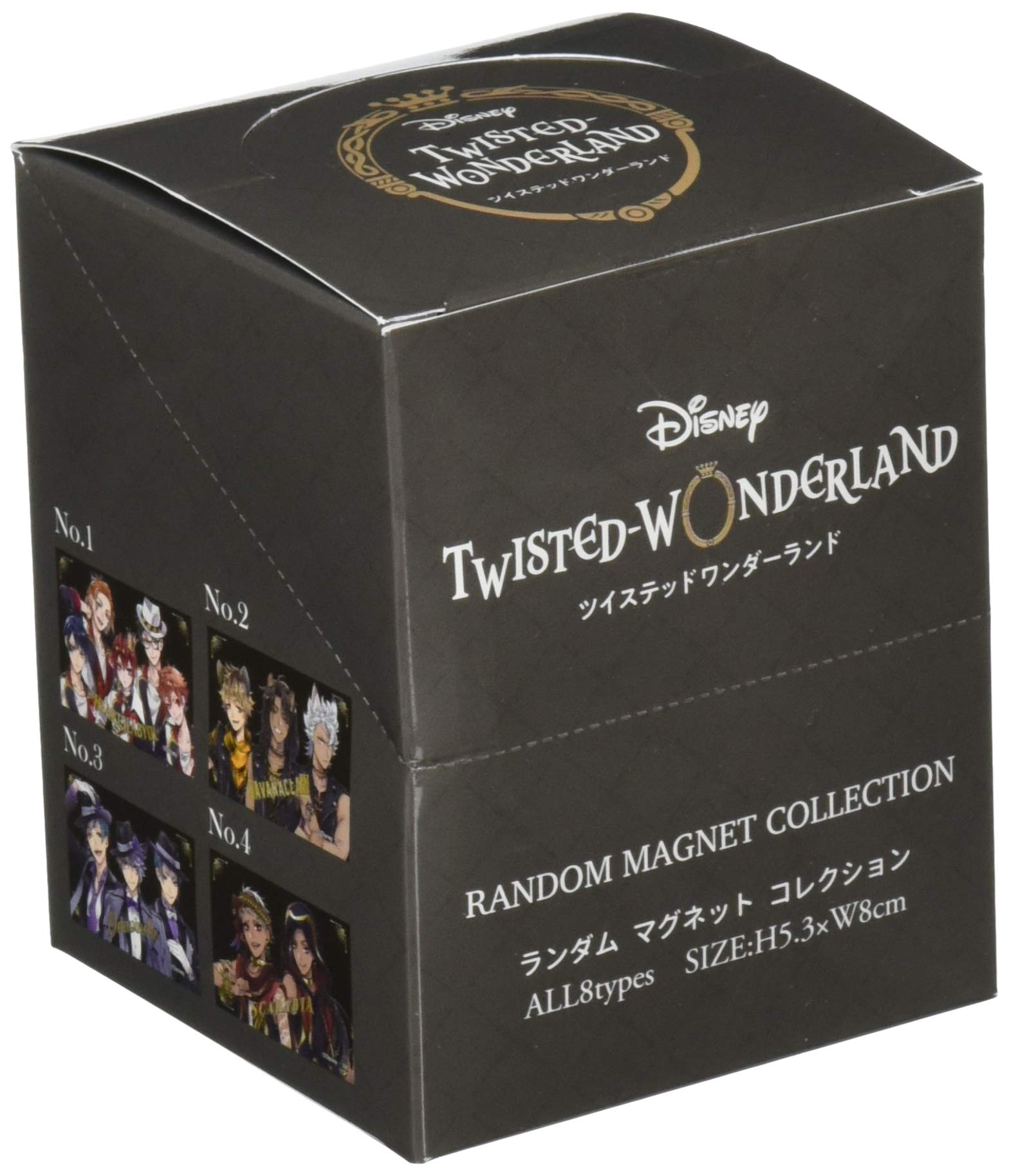 

Маленькая планета Дисней Twisted Wonderland Коллекция слепых магнитов Том. 1 (8 шт.) Коробка DSST1135