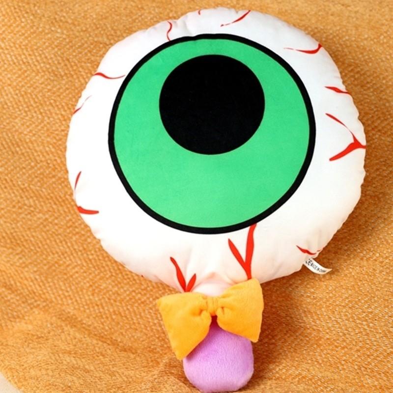 Ghost Fun Halloween Pumpkin Eyeball Plush Toy Pillow For Room Decoration