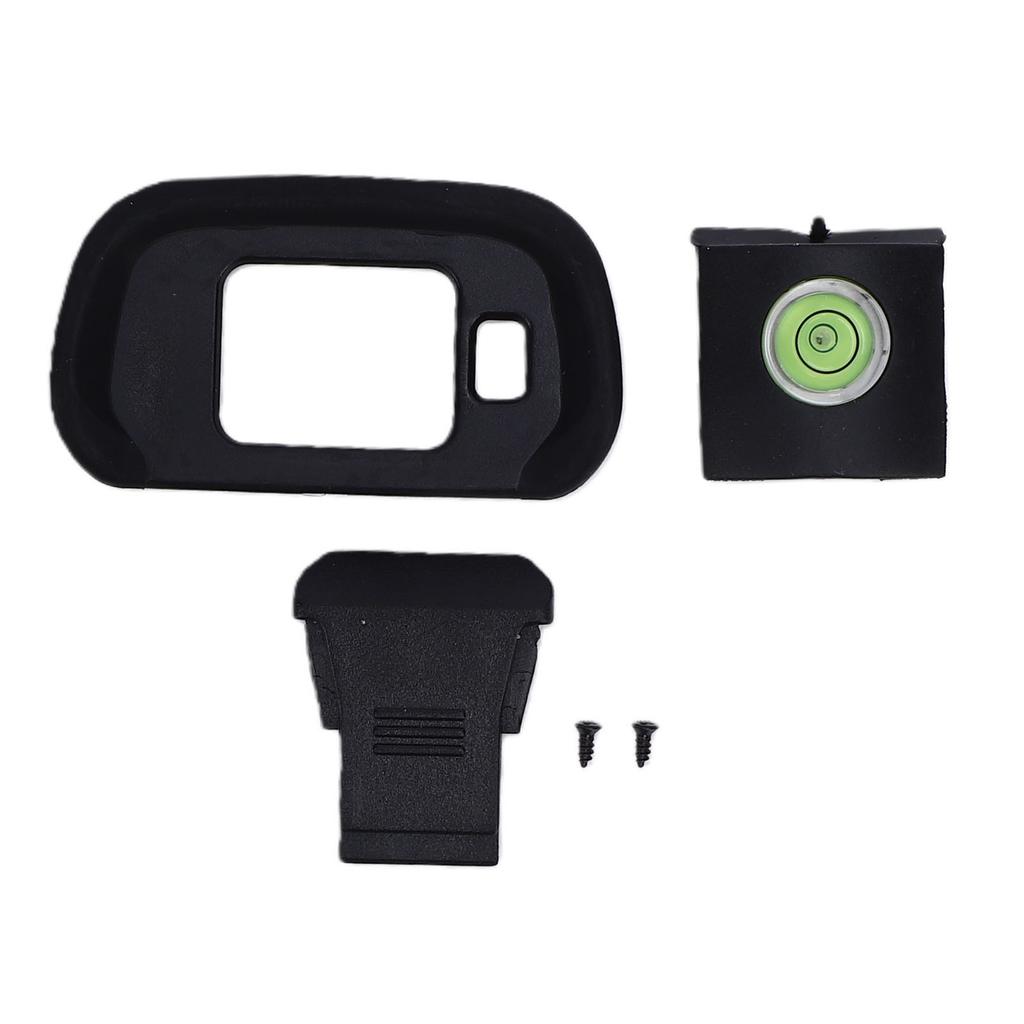 Kit Livella a Bolla Tappo Hot Shoe Paraluce per Fotocamera R7 Silicone Morbido per Fotografia