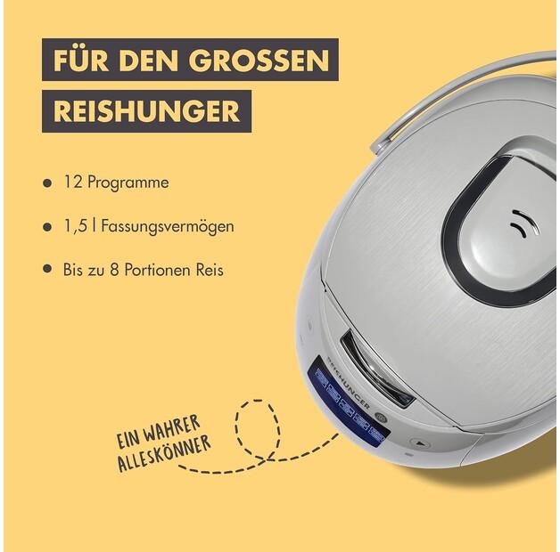 Рисоварка Reishunger Digitaler, серая (538-DRK-GREY)