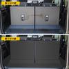 YORKNEIC Luggage Mat for Suzuki Jimny and Jimny Sierra JB64W and JB74W Trunk Seat Back Back Synthetic Type A (2018-Present Models), Vehicle-Specific