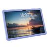 For Lenovo Tab M11 Case Retro Textured PC Kickstand Silicone Tablet Cover with Shoulder Strap