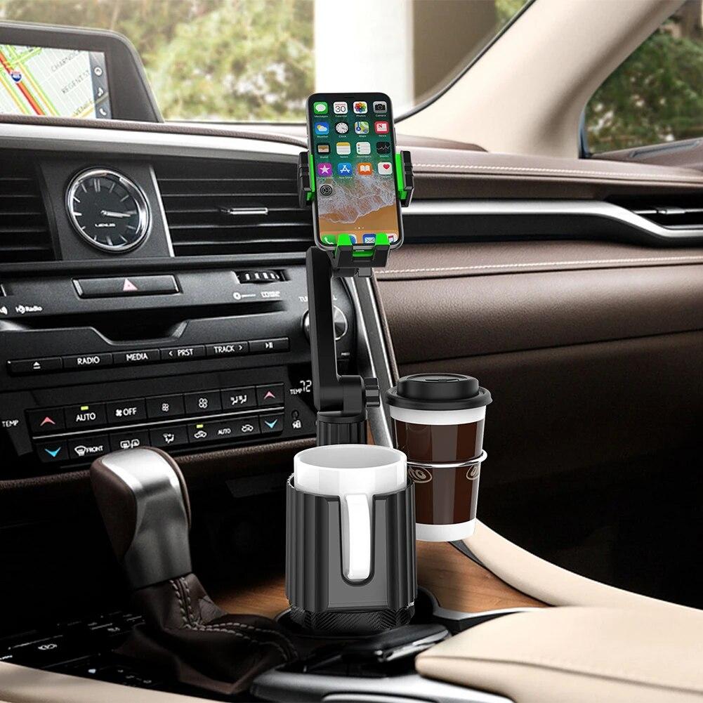 Car Cup Holder Drinking Bottle Holder Mobile Phone Stand Organizer Cellphone Moun for Auto Car Styling Accessories for Bmw Lada