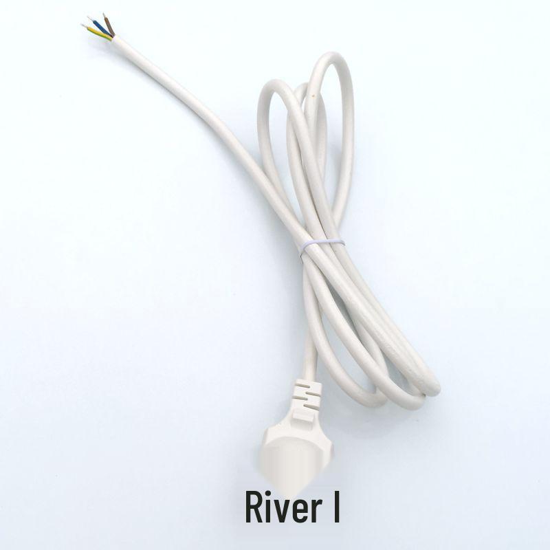 TISI Thailand 3-Pin Pflaumenblüten-Stecker Stromkabel für Computer, Reiskocher, Drucker