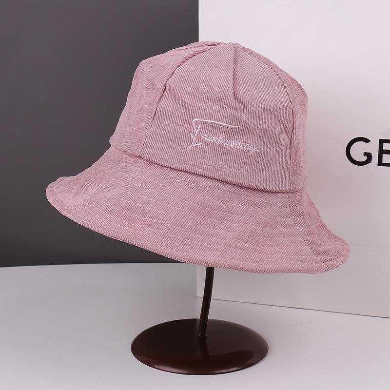 Spring New Letter Fisherman Hat Children Wide Brim Sunshade Sunscreen Hat Showing Face Small Leisure Beach Basin Hat