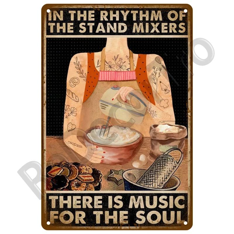 Outdoor Indoor Home Wall Decorative Plaque Plates Farm Birds Retro Tin Sign Gardening Metal Sign Vintage Metal Sign For Garden