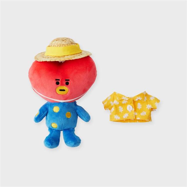 Line Friends BT21 TATA Summer Rain Doll Keyring — фото 7