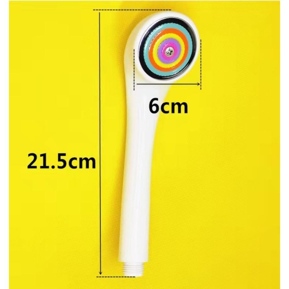 Anti-drop Nozzle Supercharged Shower Nozzle Bath Universal Shower Head Set Shower Head Anti-blocking Colorful Shower