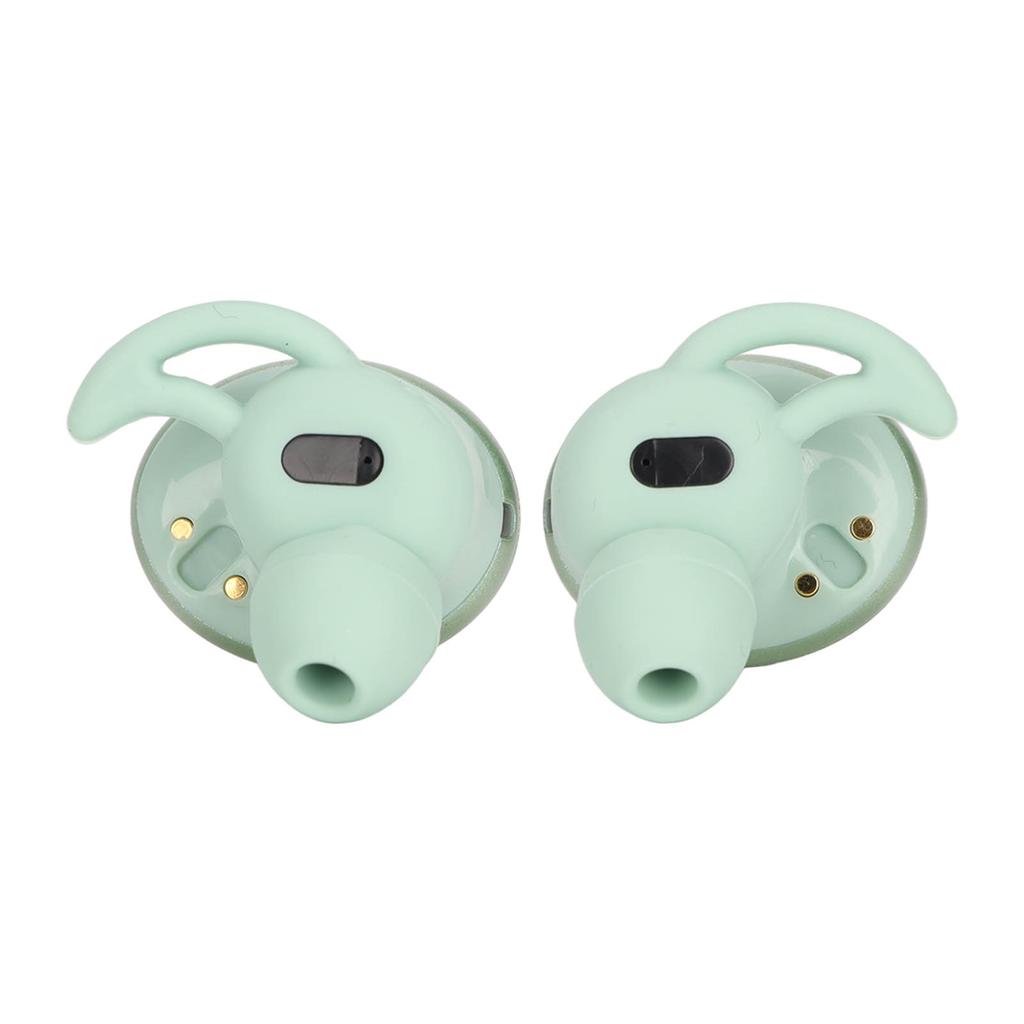 Kabellose Ohrhörer HiFi Stereo Bluetooth 5.1 Kopfhörer mit abnehmbaren Ohrbügeln und geräuschunterdrückendem Mikrofon