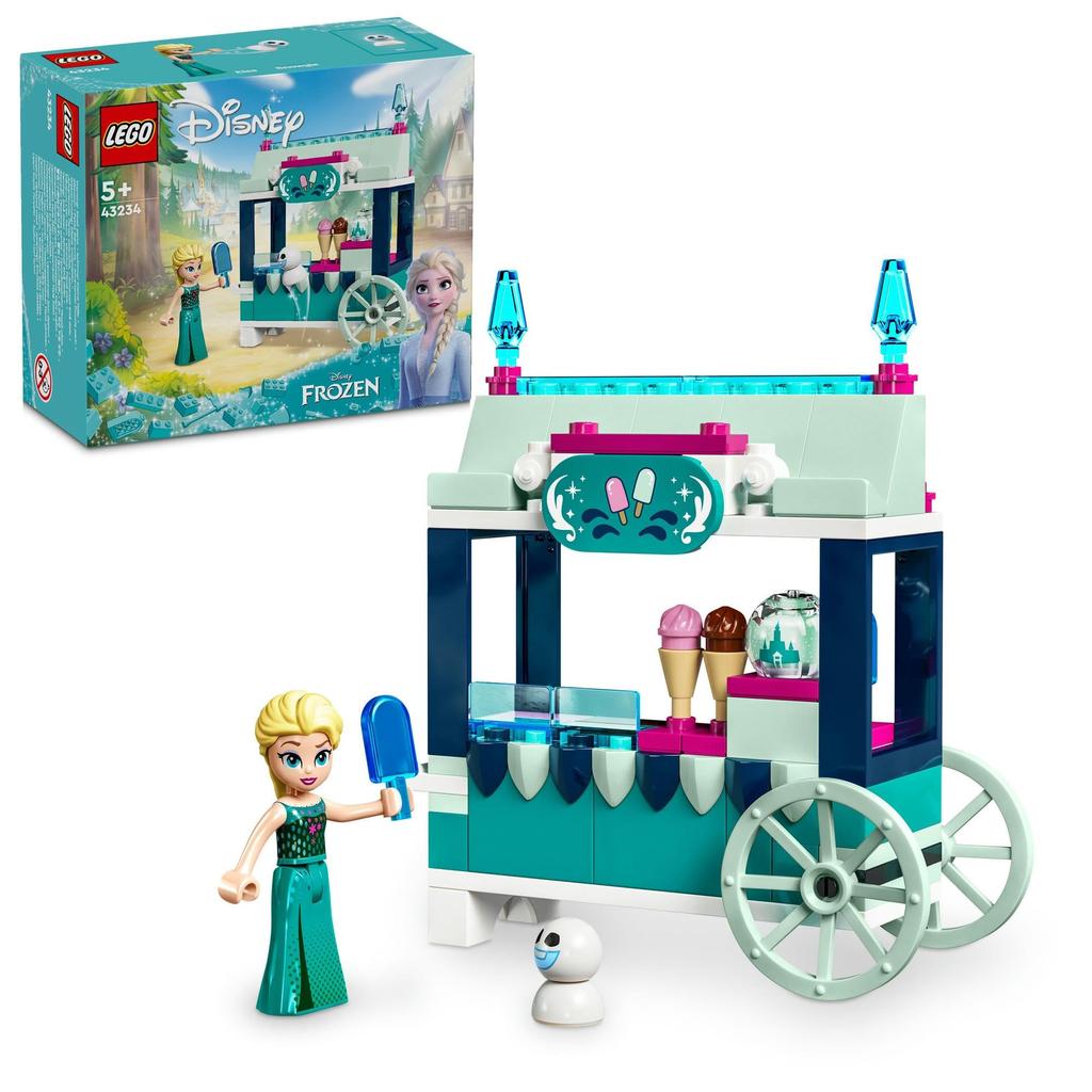 LEGO Disney Princess Elsa Ice Snack Toy Present Birthday Block Educational Christmas Girl Boys Children 5 Years Old 6 Years Old 7 Years Old 8 Years