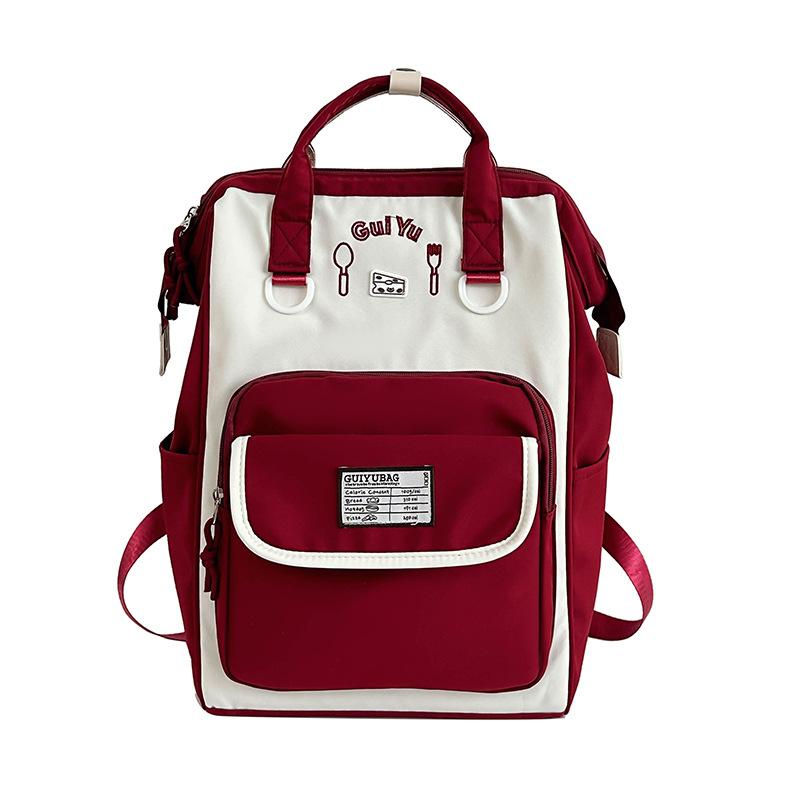 

Schoolbags Are Fresh and Fresh In Junior High School Students Schoolbags Are High-value and Cute Backpacks Large Capacity and Lightweight Backpacks