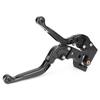 Mallofusa Motorcycle Brake Clutch Lever Set Adjuster Folding Telescopic 6 Level Adjustment Genuine Replacement