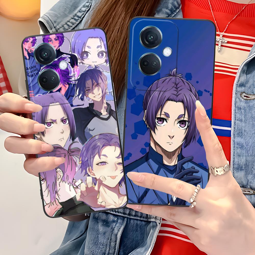 Blue Lock Reo Mikage Matte TPU Mobile Phone Case for OPPO Find X9 X8 X7 X6 X5 X3 X2 Plus s Pro Ultra Lite Printing Cover