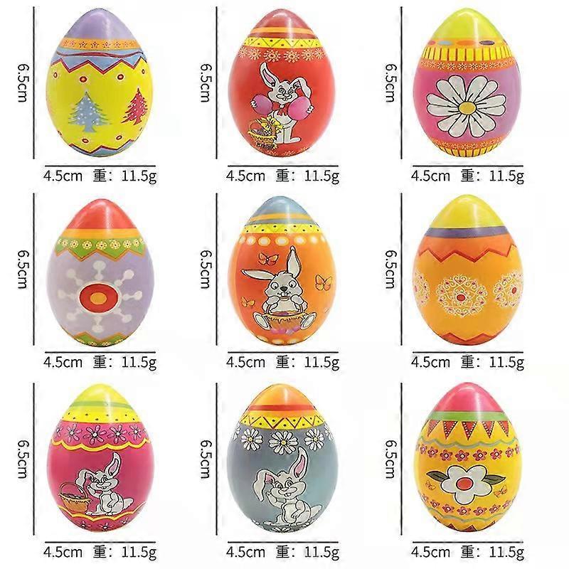 Easter Egg Toy Blind Box Stress Relief Set, Sponge Egg Balls, Rabbit Dinosaur Eggs, Cartoon Easter Egg Gashapon F15 (18pcs)