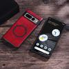 Solid Color Leather Magnetic Case for Google Pixel 9 Pro/6/7/8 - Full Coverage Protective Cover