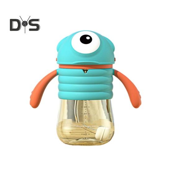 

Бутылка для воды 240 мл, герметичная, милая, очаровательная, портативная, портативная, противокапельная, из АБС-пластика, мультяшная форма, кувшин для питья, уличные аксессуары зелёный